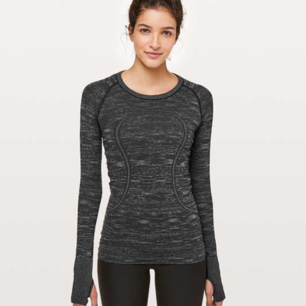 Lululemon Swiftly Tech Long Sleeve Black Size 6